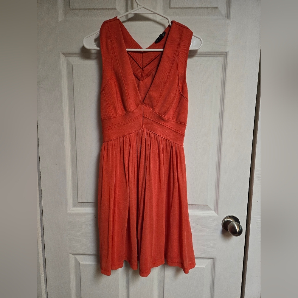 Pink topshop short dress size 8